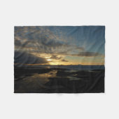 San Diego Sunset III Stunning California Landschap Fleece Deken (Voorkant (Horizontaal))