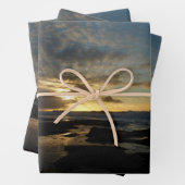 San Diego Sunset III Stunning California Landschap Inpakpapier Vel (In situ)