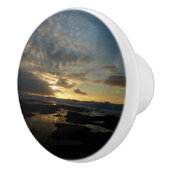 San Diego Sunset III Stunning California Landschap Keramische Knop (Rechts)