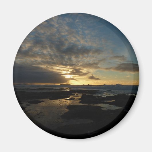 San Diego Sunset III Stunning California Landschap Magneet (Voorkant)