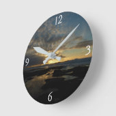 San Diego Sunset III Stunning California Landschap Ronde Klok (Hoek)