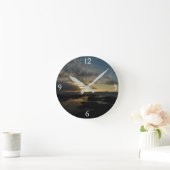 San Diego Sunset III Stunning California Landschap Ronde Klok (Huis)