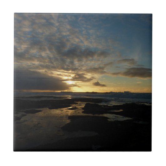 San Diego Sunset III Stunning California Landschap Tegeltje (Voorkant)