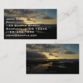 San Diego Sunset III Stunning California Landschap Visitekaartje (Voorkant / Achterkant)