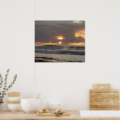 San Diego Sunset IV California Seascape Poster (Keuken)