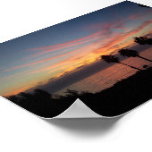San Diego Sunset Poster (Hoek)