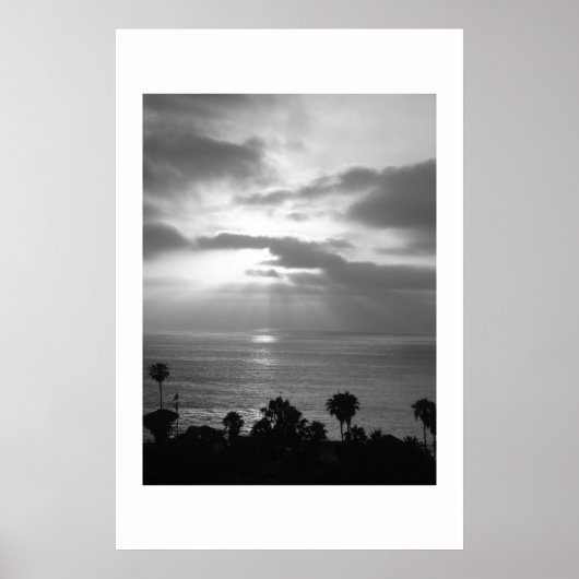 San Diego Sunset Poster (Voorkant)