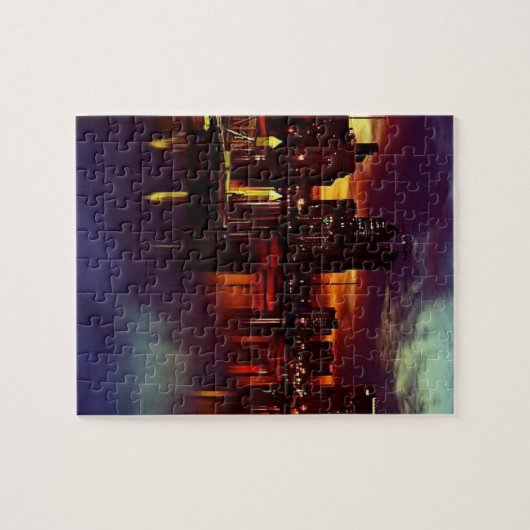 San Diego Sunset Skyline Legpuzzel (Horizontaal)