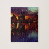 San Diego Sunset Skyline Legpuzzel (Verticaal)
