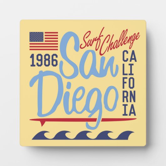 San Diego Surf Challenge 1986 Fotoplaat (Voorkant)
