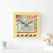 San Diego Surf Challenge 1986 Vierkante Klok (Huis)