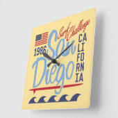 San Diego Surf Challenge 1986 Vierkante Klok (Hoek)