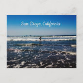 San Diego Surfer Briefkaart (Voorkant)