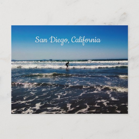 San Diego Surfer Briefkaart (Voorkant)