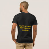 San Diego T-shirt (Achterkant volledig)