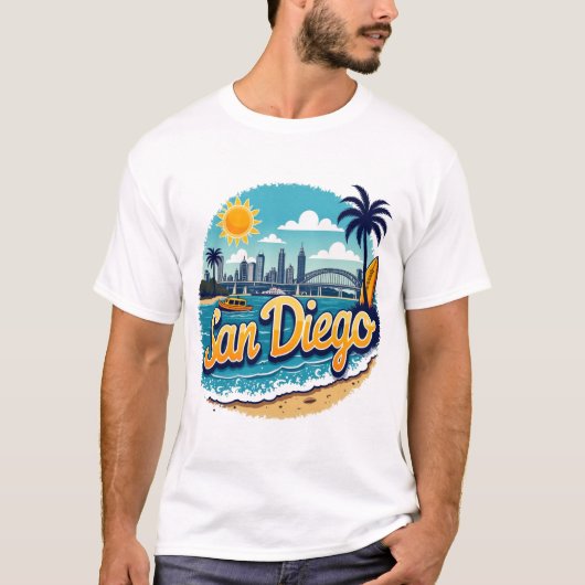 San Diego T-shirt (Voorkant)