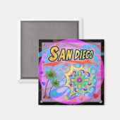 San Diego True Progress Magnet (Voorkant / Achterkant)