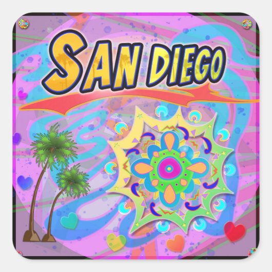 San Diego True Progress Sticker (Voorkant)