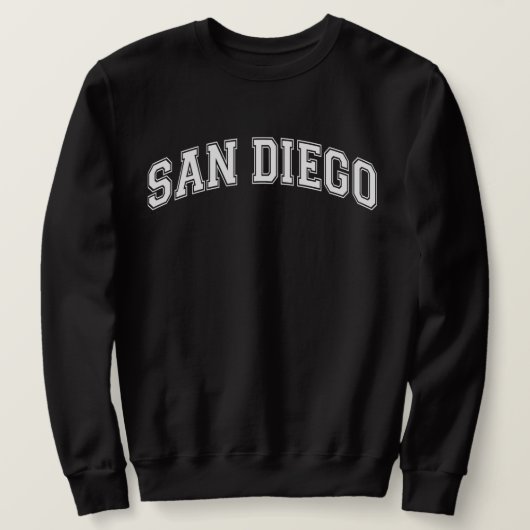 SAN DIEGO University-Style America College Trui (Design voorkant)