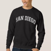 SAN DIEGO University-Style America College Trui (Voorkant)