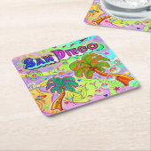 San Diego Vacation Target Onderzetter (Schuin)