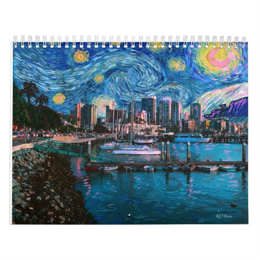San Diego Van Gogh 2022 Wall Agenda Kalender (Hoes)