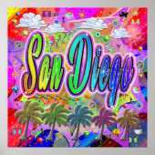 San Diego Vista Express-Poster Poster (Voorkant)