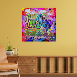 San Diego Vista Express-Poster Poster