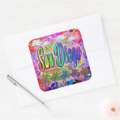 San Diego Vista Express Sticker (Envelop)