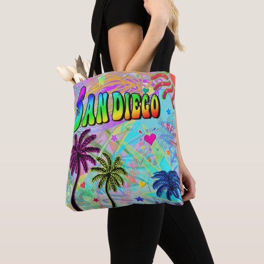 San Diego Vivid Romance Canvas tas (Dichtbij)