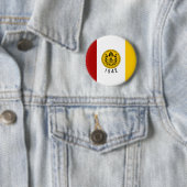San Diego Vlag Ronde Button 5,7 Cm (In situ)