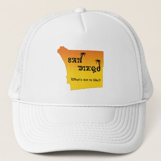 San Diego - wat is er niet leuk om te doen? Trucker Pet (Voorkant)