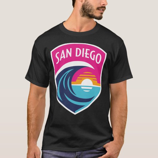 San Diego Wave FC Classic T-Shirt (Voorkant)