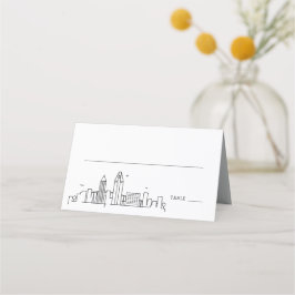 San Diego Wedding | Kaarten voor tabelnaam plaatse Plaatskaartje