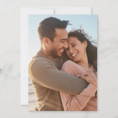 San Diego Wedding | Moderne Deco City Skyline Kaart (Achterkant)