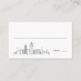 San Diego Wedding | Plaats kaarten voor en achter Plaatskaartje