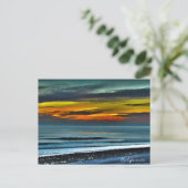 San Diego Winter Sunset Briefkaart (Staand voorkant)