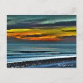 San Diego Winter Sunset Briefkaart (Voorkant)