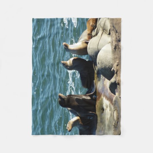 San Diego Zee Lions Fleece Deken (Voorkant)