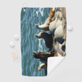 San Diego Zee Lions Golfhanddoek (Insitu)