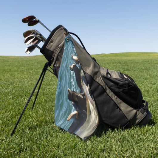 San Diego Zee Lions Golfhanddoek (Groen)