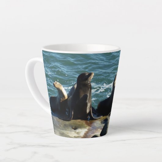 San Diego Zee Lions Latte Mok (Linkerhoek)