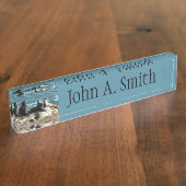 San Diego Zee Lions Naambordje (Zijkant)