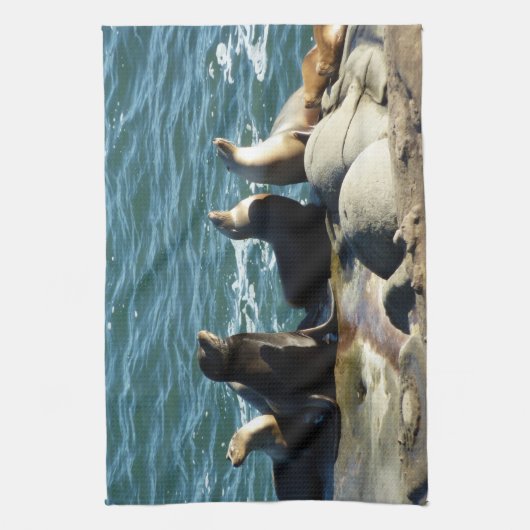 San Diego Zee Lions Theedoek (Verticaal)