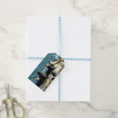 San Diego Zeeleeuwen Cadeaulabel (Met Touw)