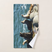 San Diego Zeeleeuwen Handdoek (Handdoek)