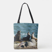 San Diego Zeeleeuwen Tote Bag (Achterkant)