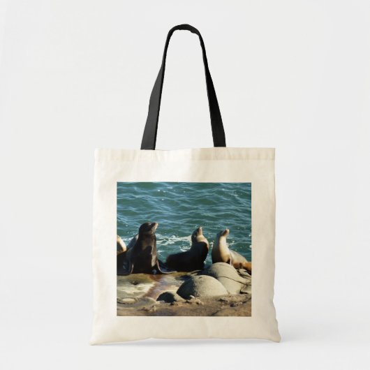 San Diego Zeeleeuwen Tote Bag (Voorkant)