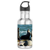 San Diego Zeeleeuwen Waterfles (Voorkant)