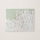 San Diego Zip-codekaart Legpuzzel (Horizontaal)